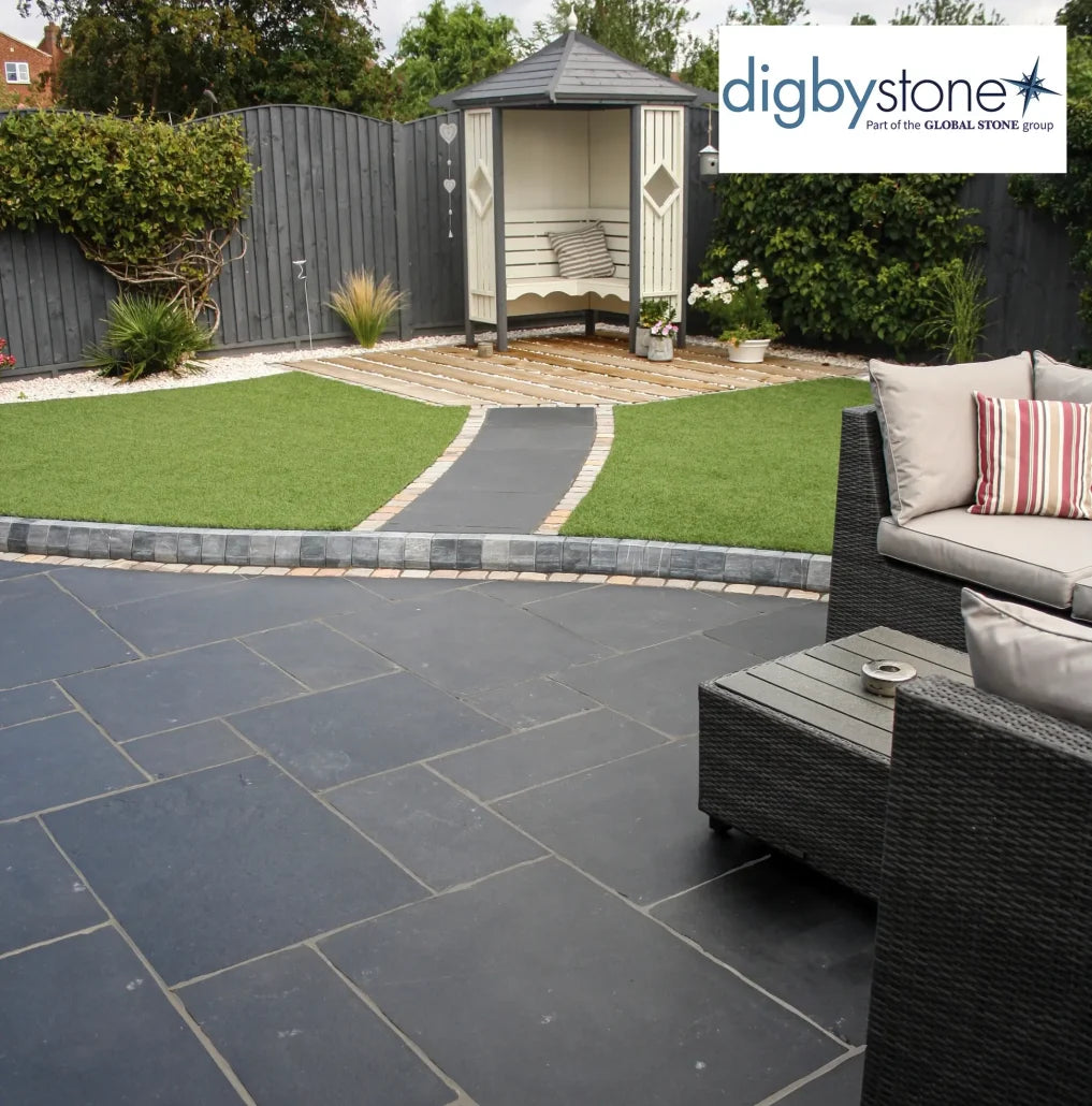 Black Limestone Paving – How to Clean, Seal & Restore?