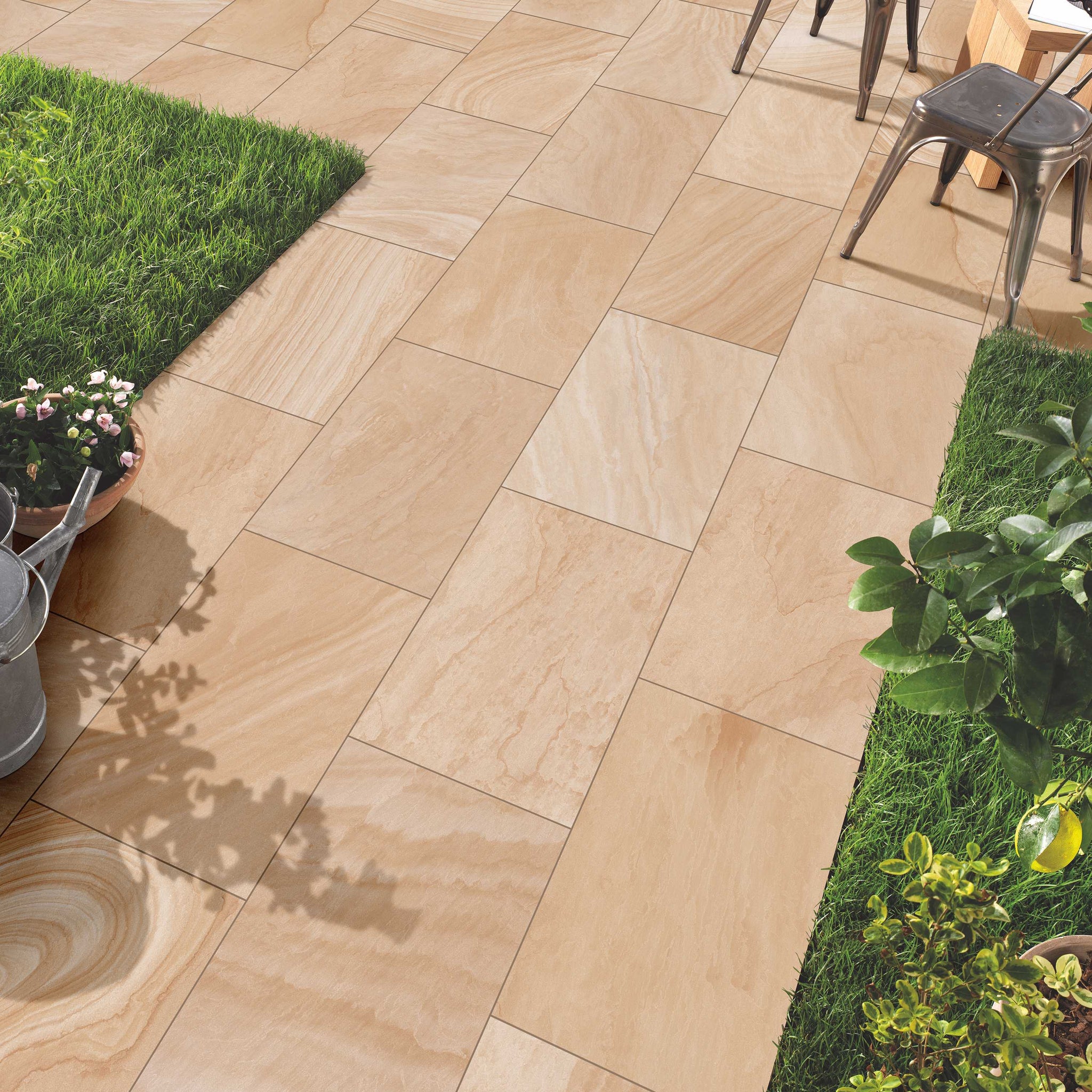 Porcelain paving